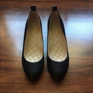 Cole Haan Black 'tali Grand' Quilted Wedges